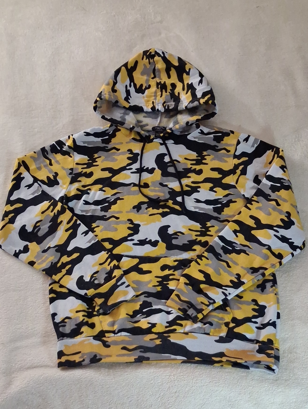 Rue21  Camo Kids Hoodie Sweatshirt Size Med Excellent Used Condition